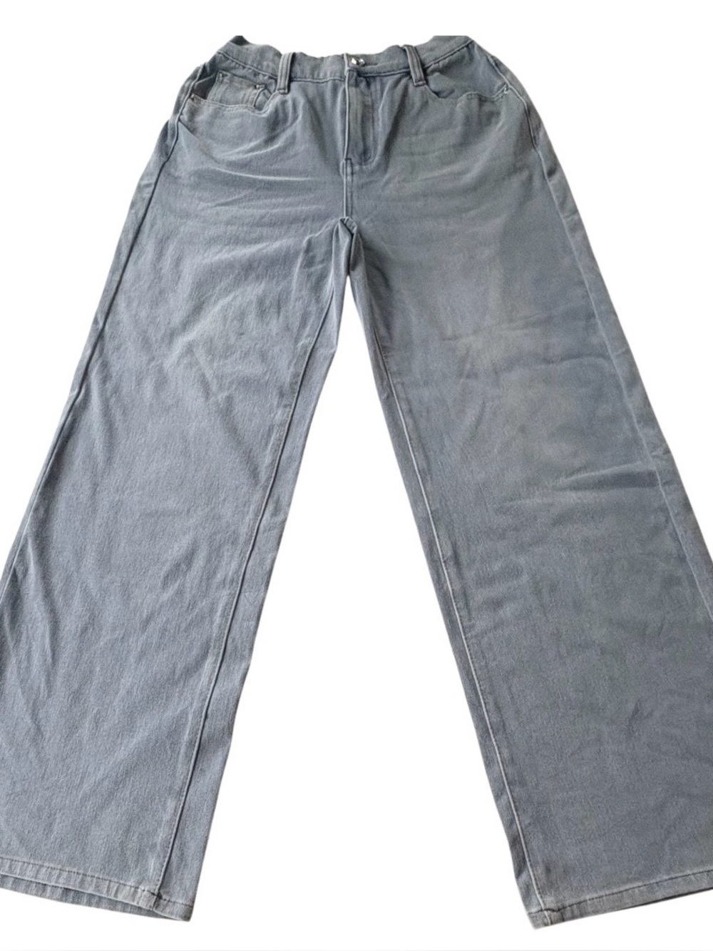 ELLEVEN E-206 Wide Leg light blue Denim Jeans